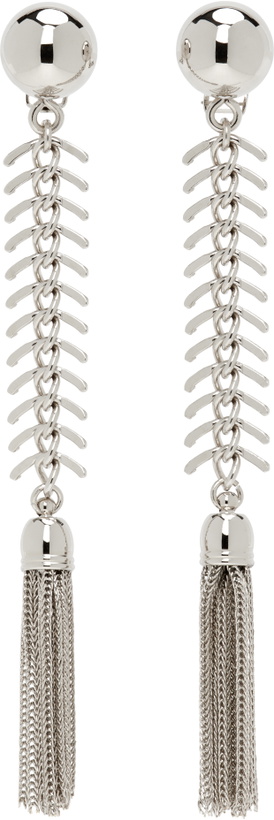 Photo: Toga Pulla Silver Fish Bone Earrings