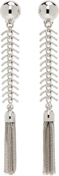 Toga Pulla Silver Fish Bone Earrings