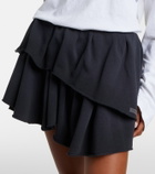 Acne Studios Cotton-blend miniskirt