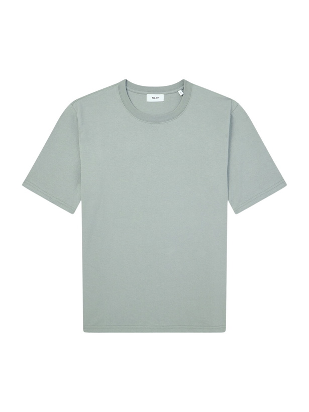 Photo: NN07 - Jett 30026 Cotton-Jersey T-Shirt - Green