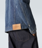 JW Anderson Corduroy-trimmed denim jacket