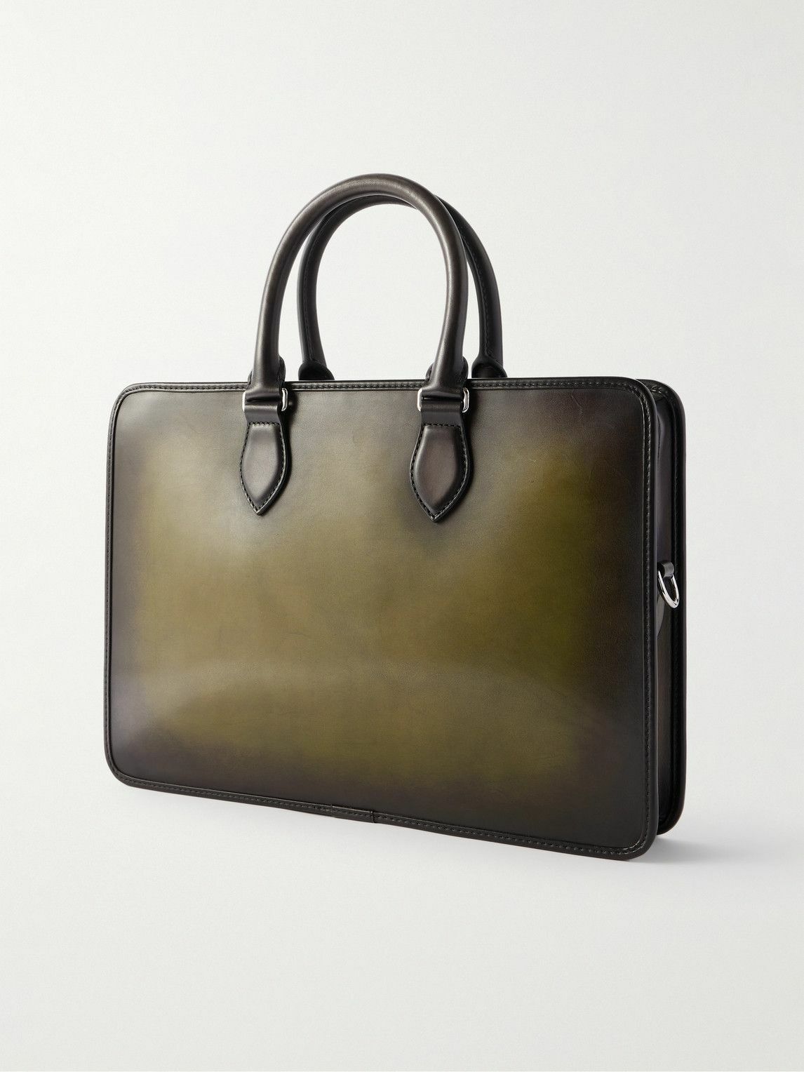 Berluti - Un Jour Mini Scritto Venezia Leather Briefcase Berluti
