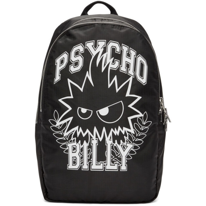 Photo: McQ Alexander McQueen Black Psycho Billy Backpack
