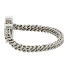 1017 ALYX 9SM Silver Mini Cubix Chain Bracelet