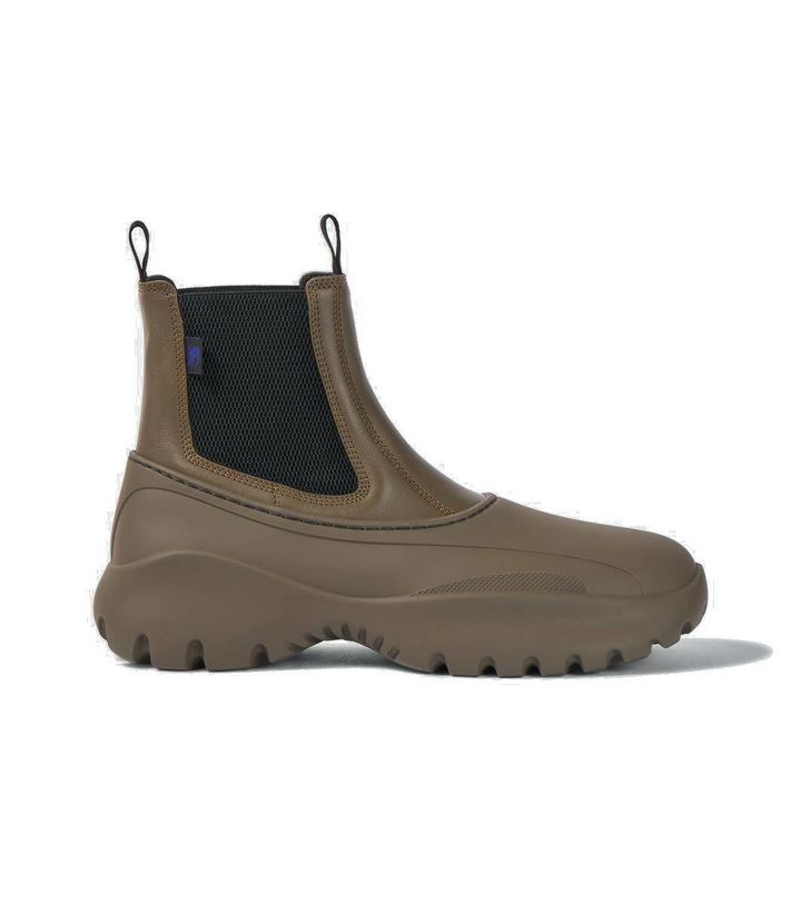 Photo: Burberry Leather Chelsea boots
