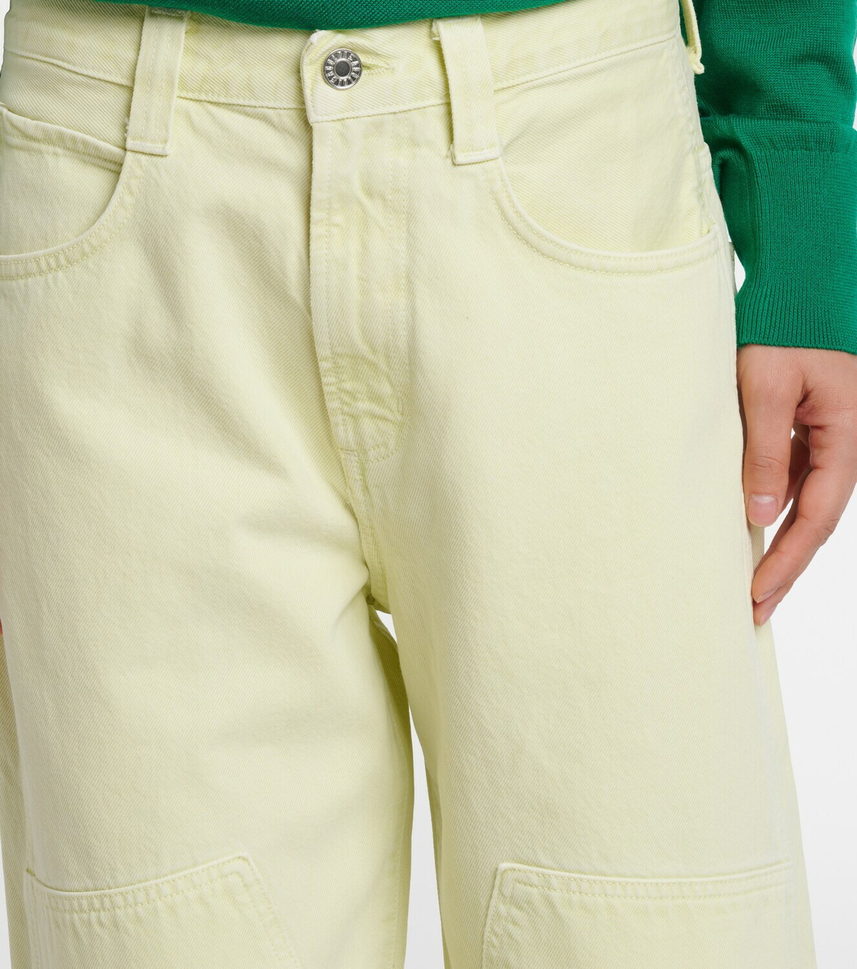 Agolde Laria Pieced tapered jeans