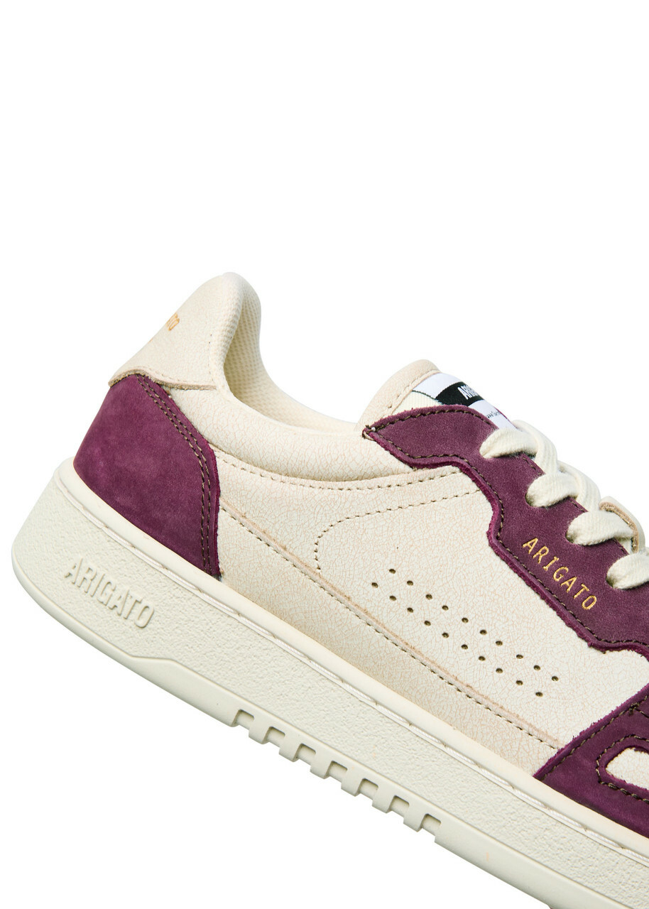 Axel Arigato Dice Lo Panelled Suede Sneakers Beige