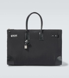 Saint Laurent Sac De Jour 48H leather-trimmed tote bag