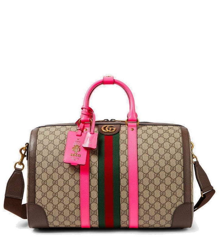Photo: Gucci Gucci Savoy Large GG Supreme duffel bag