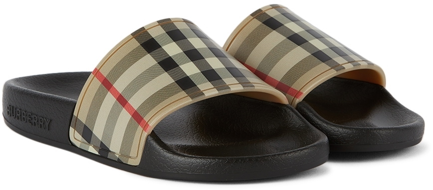 Kids outlet burberry slides