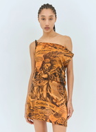Acne Studios Printed Mini Dress