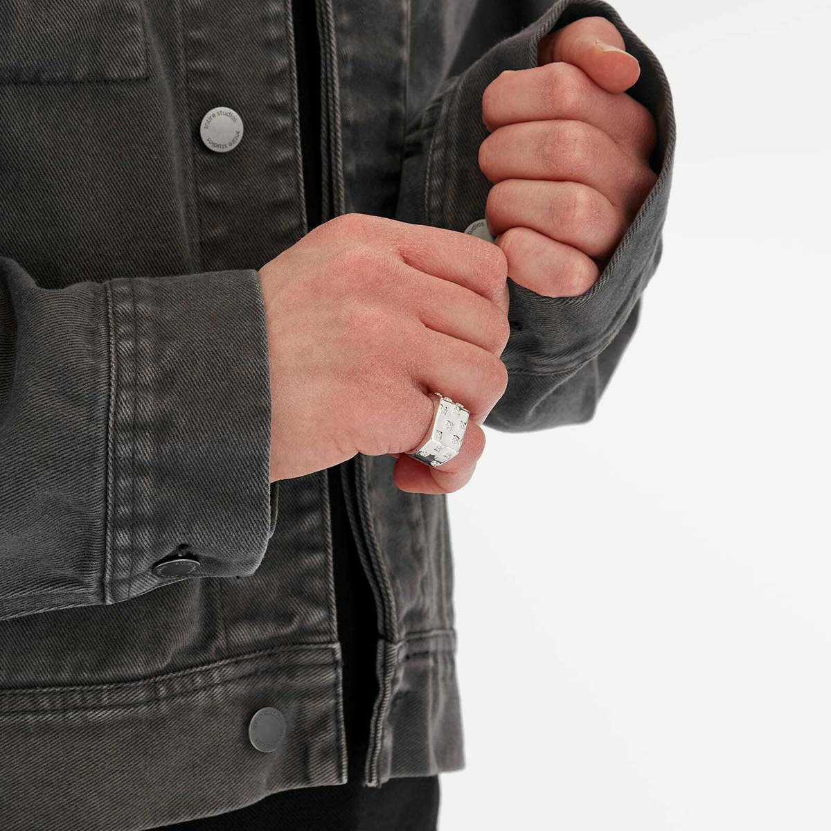 Hatton Labs Men's Peyote Ring in Silver