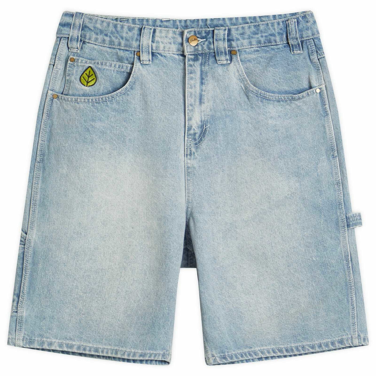 Butter Goods Men's Weathergear Denim Shorts in Faded Blue