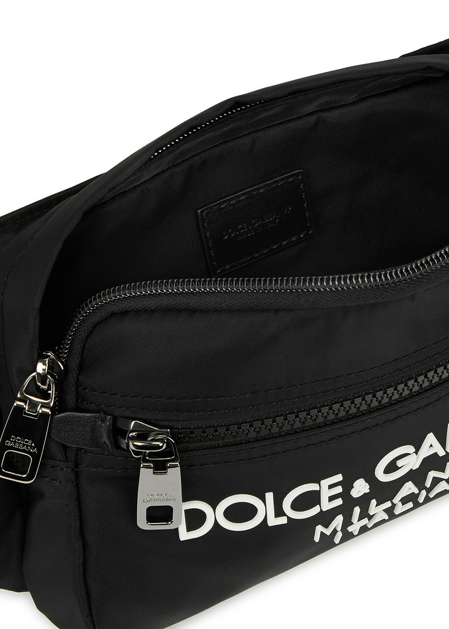 Dolce & Gabbana Logo Nylon Belt bag - Black - One Size