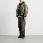 Alpha Industries Men's x Uniform Display CWU-45 Bomber Jacket - END. Exclusive in Green