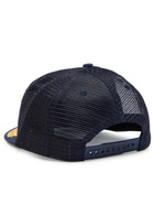 Rhude Usa Sailing Icon Embroidered Cotton and Mesh cap - Navy - One Size
