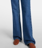Loro Piana Merak high-rise flared jeans