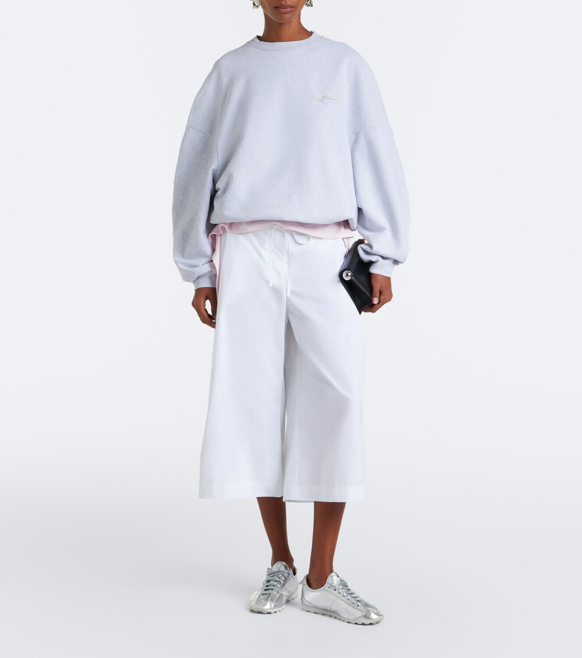 Jacquemus Ruban cotton jersey sweatshirt