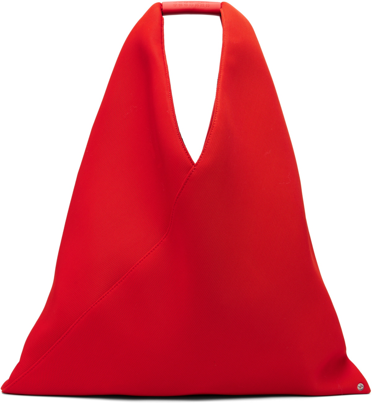 MM6 Maison Margiela Orange Classic Triangle Tote