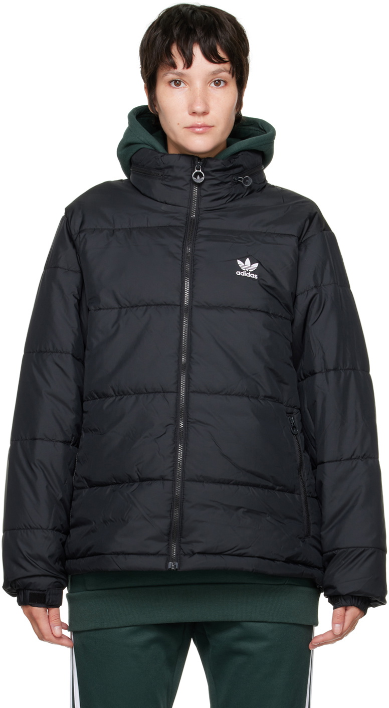 adidas Originals Black Essentials Puffer Jacket adidas Originals