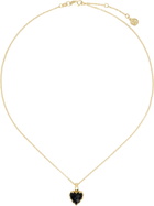 Stolen Girlfriends Club Gold Love Claw Necklace