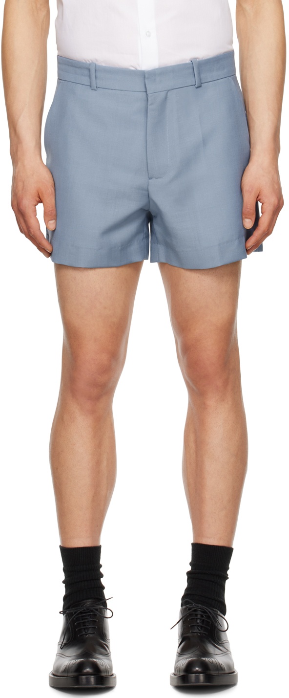 Steven Passaro Blue Four-Pocket Shorts