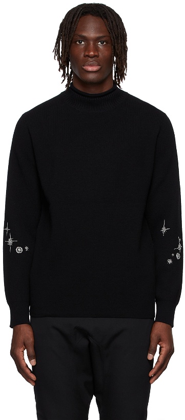Photo: We11done Black Cashmere Sweater