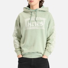 Aries Men's Aged Ancient Temple Hoodie in Green