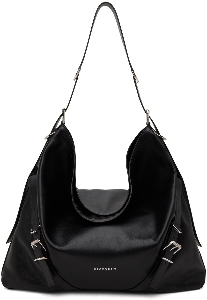 Givenchy Black Small G-Zip Triangle Bag Givenchy