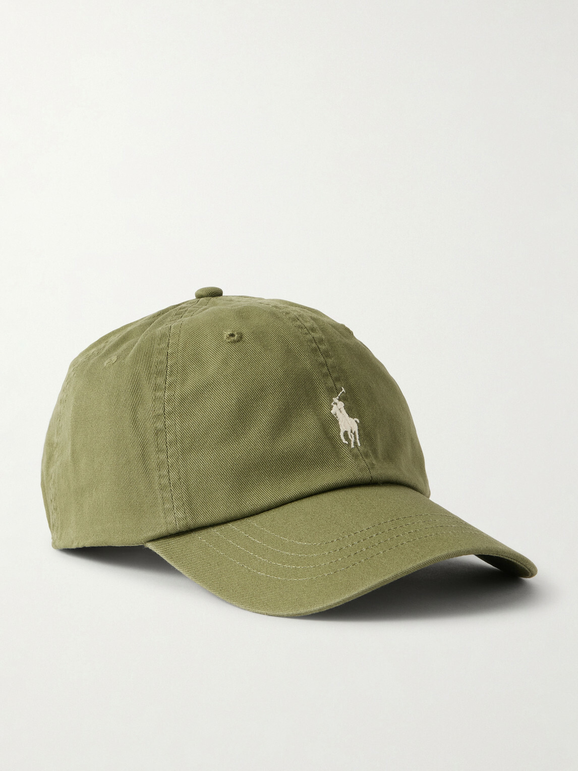 Polo Ralph Lauren - Logo-Embroidered Cotton-Twill Baseball Cap