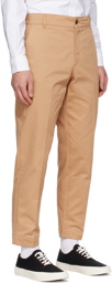 Maison Kitsuné Tan Tapered Trousers