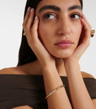 Marina B Ondine 18kt gold bangle with diamonds