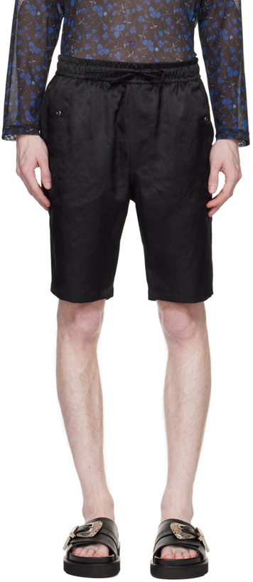 Photo: NEEDLES Black Cowboy Shorts