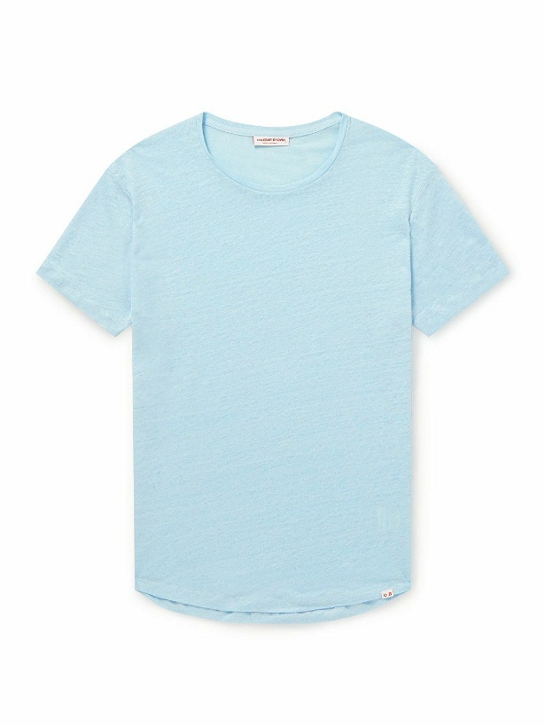 Photo: Orlebar Brown - Slim-Fit Cotton-Jersey T-Shirt - Blue