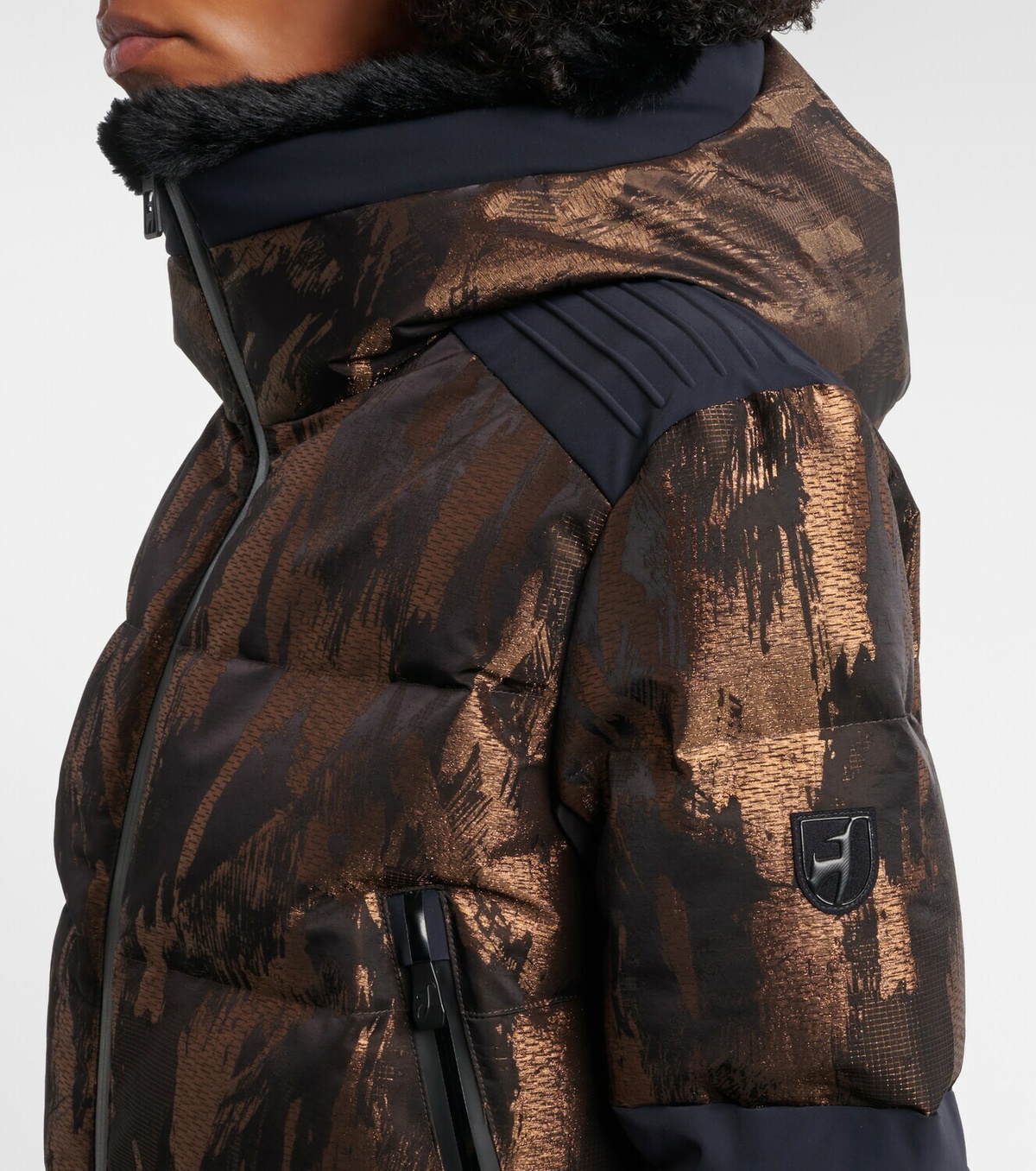 Toni Sailer Sasha printed ski jacket