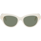 LOEWE White Swan Slim Sunglasses