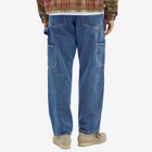 Stan Ray Men's Double Knee Pants in Heavy Stonewash Denim