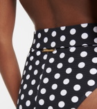 Alexandra Miro Ursula polka-dot bikini bottoms