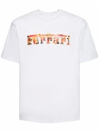 FERRARI - Logo Oversize Cotton Jersey T-shirt