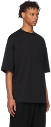 N.Hoolywood Black Cotton T-Shirt
