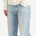 Lanvin Men's Straight Leg Jeans in Light Blue