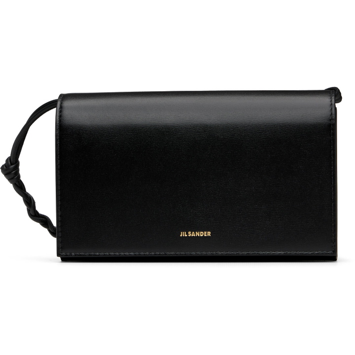 Photo: Jil Sander Black Strap Tangle Wallet Bag
