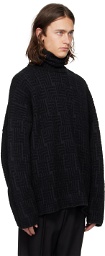 Fear of God Black Jacquard Sweater