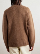 Alanui - A Finest Cashmere and Silk-Blend Sweater - Brown