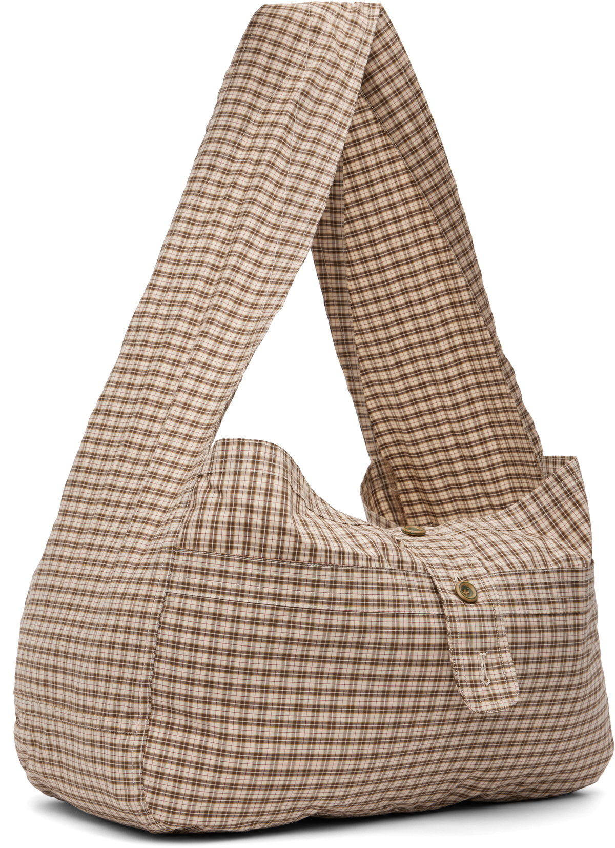 SC103 SSENSE Exclusive Beige Cocoon Bag