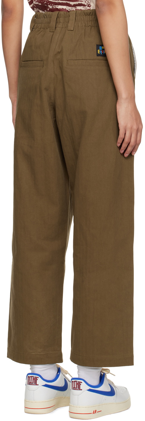 Butter Goods Brown Wide Leg Trousers
