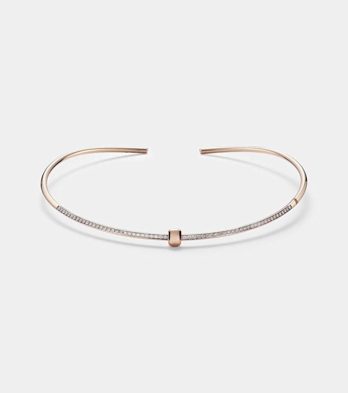 Pomellato Together 18kt rose gold choker with diamonds