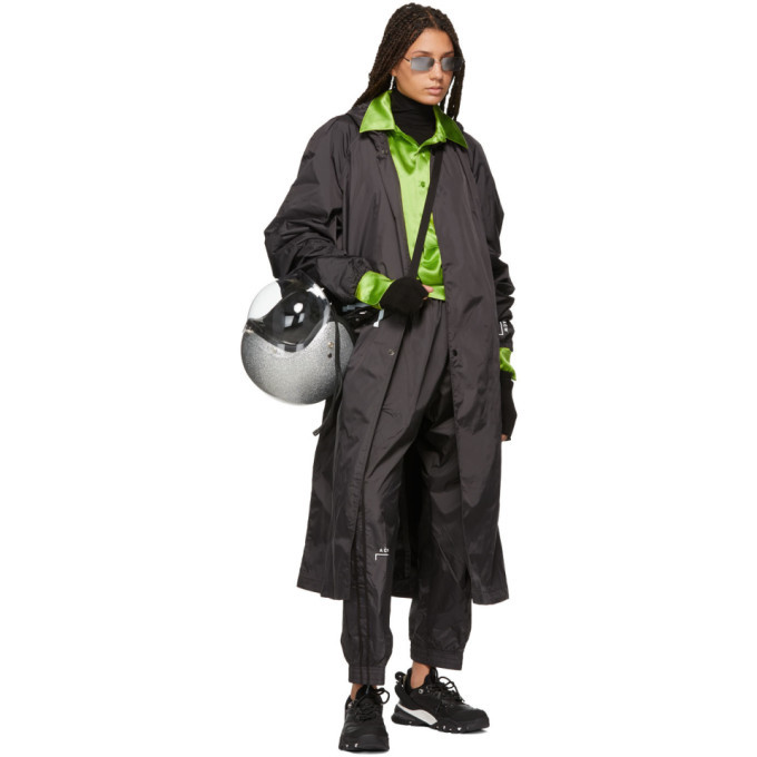 2024-25 秋冬新作  ハイブランドの A-Cold-Wall* Black Nylon Storm Coat A-Cold-Wall* ジャケット・アウター