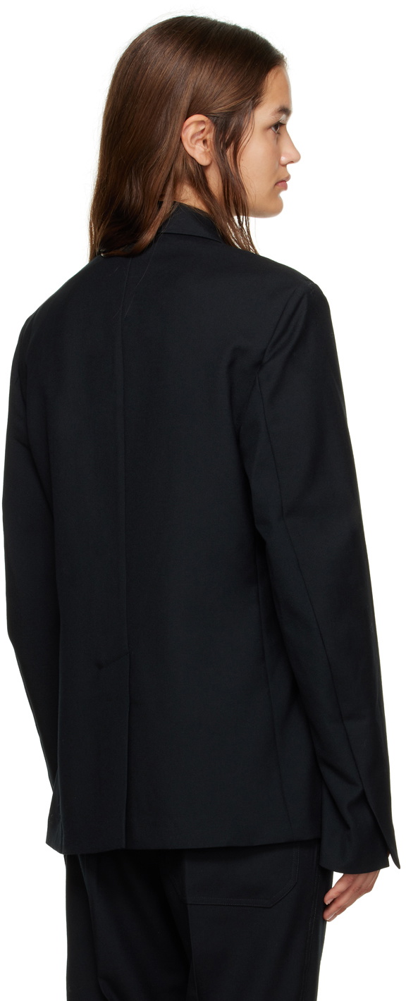 Sofie D'Hoore Black Notched Lapel Blazer
