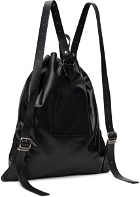 Jil Sander Black Drawstring Backpack
